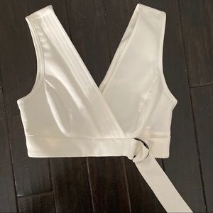 Topshop formal croptop